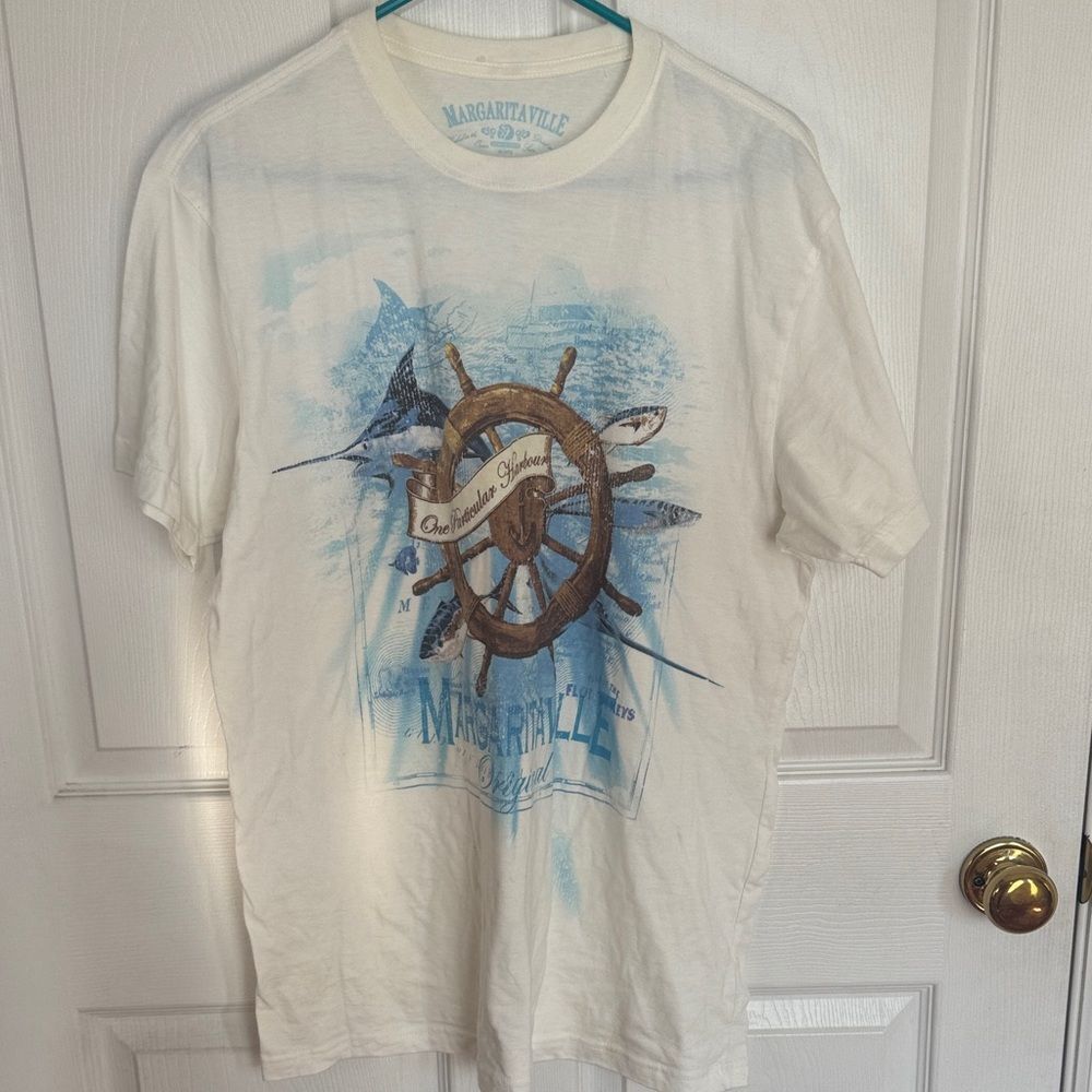 Margaritaville Nautical Cream Tee
